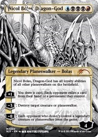 Nicol Bolas, Dragon-God (Borderless), Secret Lair Drop Series