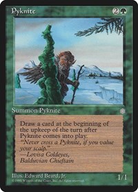 Pyknite, Ice Age