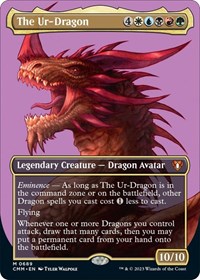 The Ur-Dragon (Borderless), Commander Masters