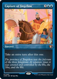 Capture of Jingzhou (Foil Etched), Commander Masters