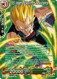 SS Vegeta, Spirit of Resistance (Silver Foil)