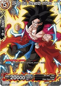 SS4 Son Goku, Otherworldly Infiltrator (Silver Foil)
