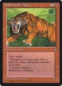 Sabretooth Tiger, Ice Age