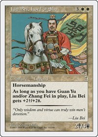 Liu Bei, Lord of Shu, Portal Three Kingdoms