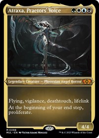 Atraxa, Praetors' Voice (Foil Etched), March of the Machine: Multiverse Legends