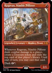 Ragavan, Nimble Pilferer (Foil Etched), March of the Machine: Multiverse Legends