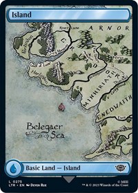 Island (0275), Universes Beyond: The Lord of the Rings: Tales of Middle-earth