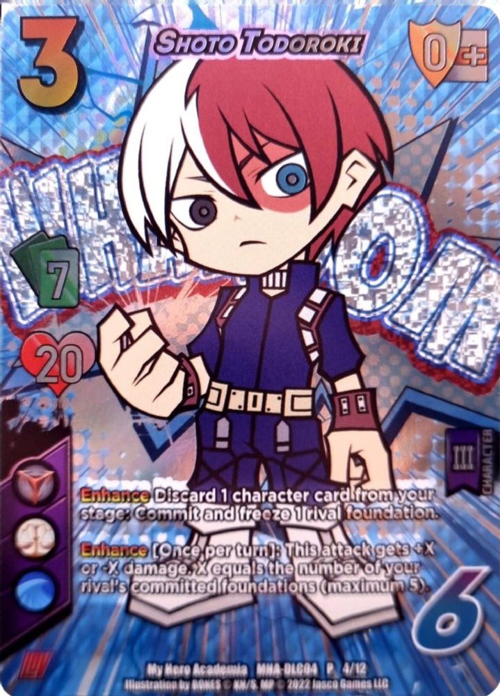 Shoto Todoroki, Unlimited-edition-foil, front
