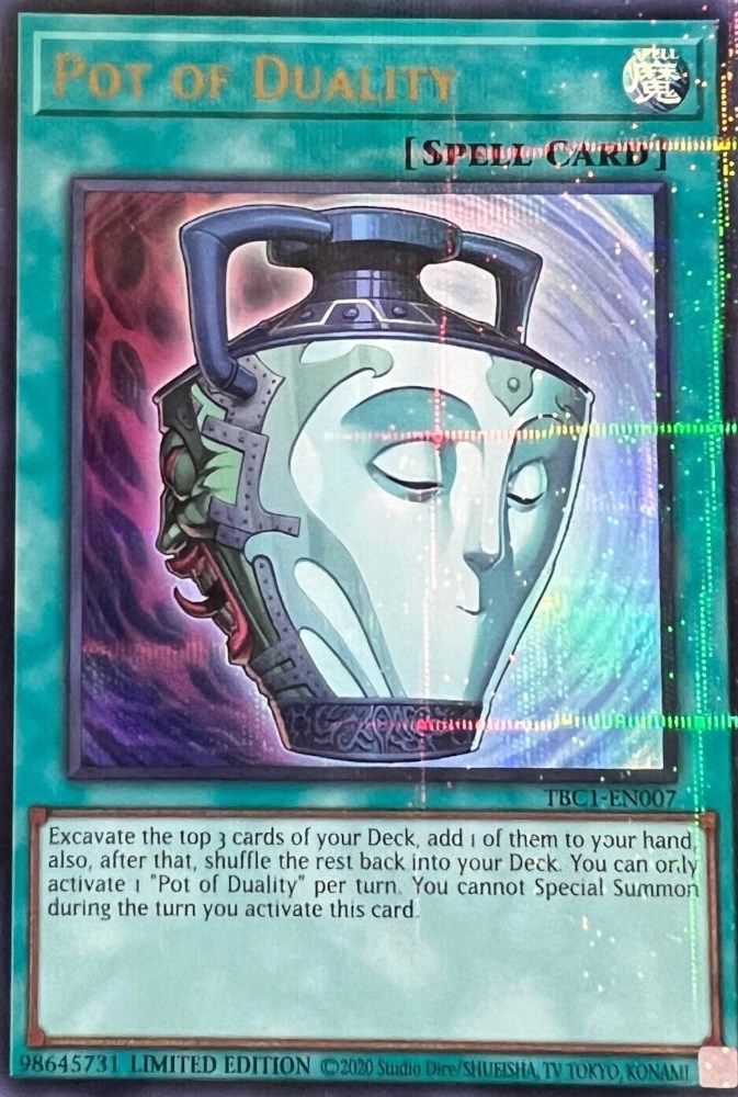 Pot of Duality, Limited, front