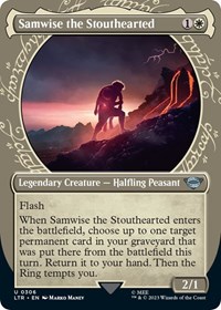 Samwise the Stouthearted (Showcase), Universes Beyond: The Lord of the Rings: Tales of Middle-earth