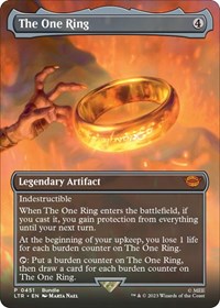 The One Ring (Borderless) (LTR Bundle), Unique and Miscellaneous Promos