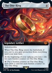 The One Ring (Extended Art), Universes Beyond: The Lord of the Rings: Tales of Middle-earth