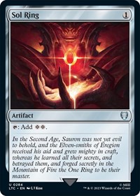 Sol Ring, Commander: The Lord of the Rings: Tales of Middle-earth