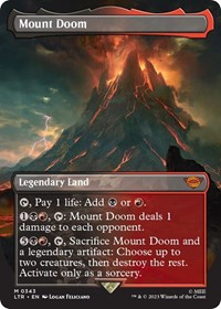 Mount Doom (Borderless), Universes Beyond: The Lord of the Rings: Tales of Middle-earth