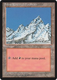 Snow-Covered Mountain, Ice Age