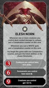 Elesh Norn Praetor Alignment Card, Unique and Miscellaneous Promos