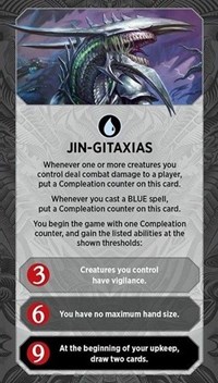 Jin-Gitaxias Praetor Alignment Card, Unique and Miscellaneous Promos