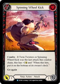 Spinning Wheel Kick Yellow