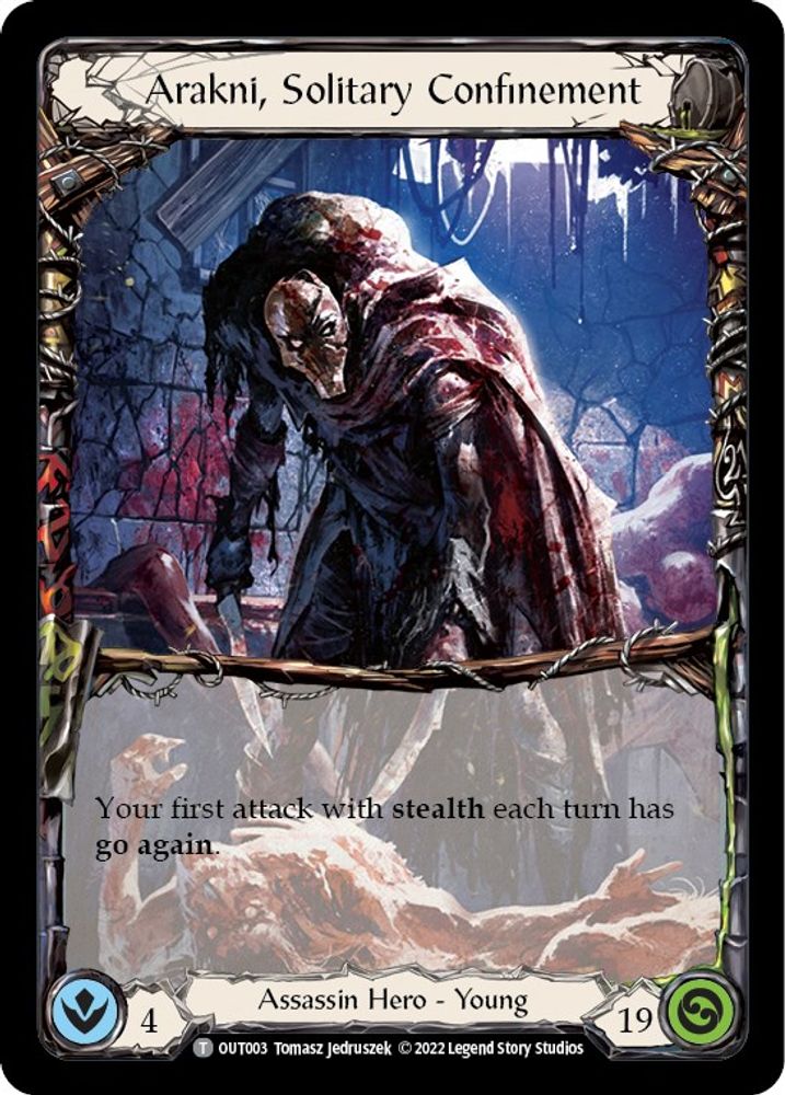 Arakni, Solitary Confinement, Standard, front