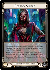 Redback Shroud Extended Art