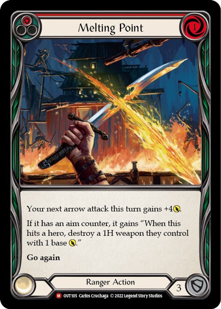 Melting Point, Standard, front