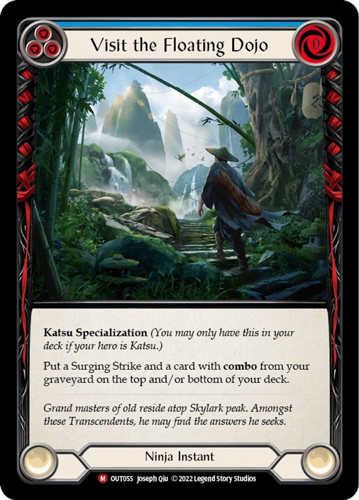 Visit the Floating Dojo, Standard, front