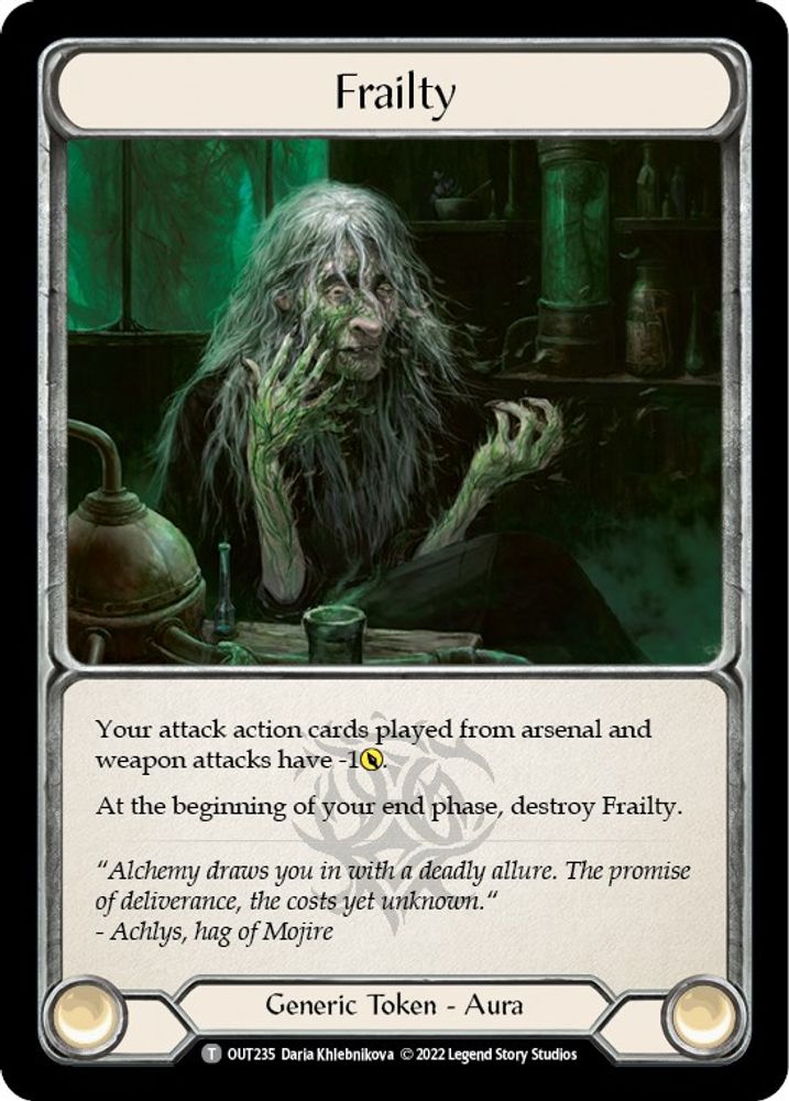 Frailty, Standard, front