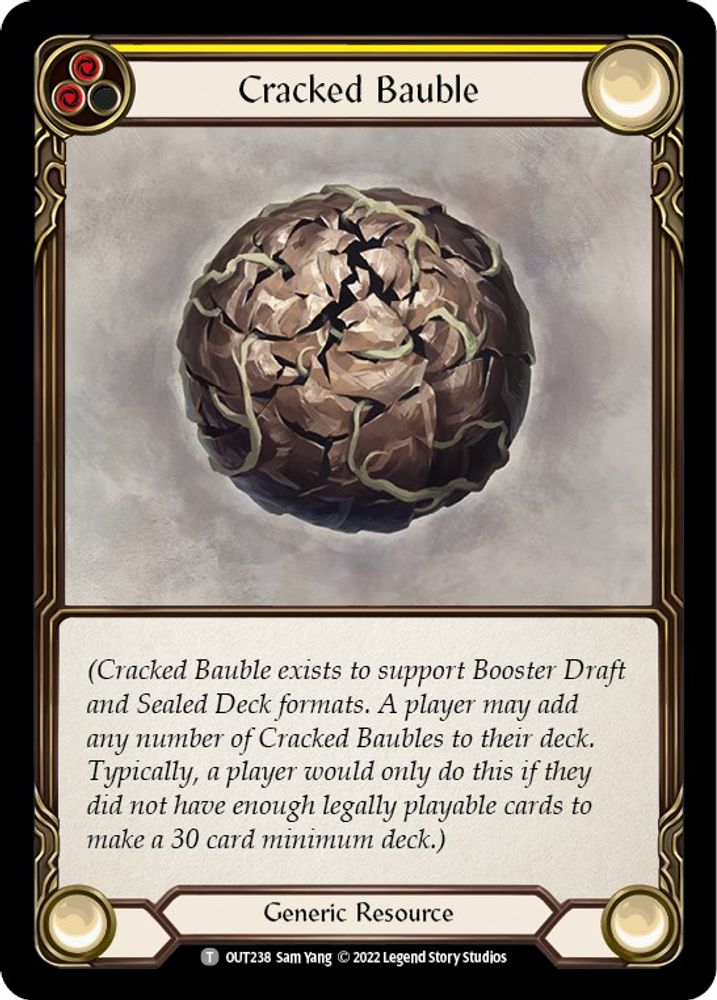 Cracked Bauble, Standard, front