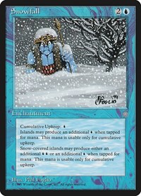 Snowfall, Ice Age