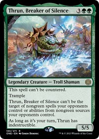 Thrun, Breaker of Silence, Promo Pack: Phyrexia: All Will Be One