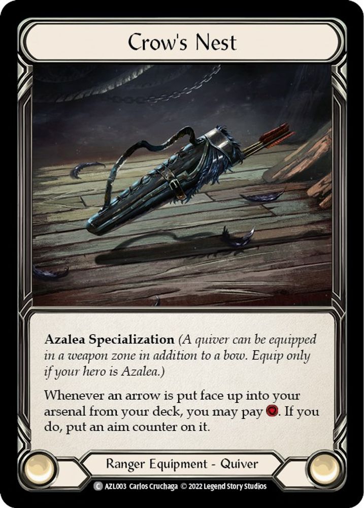 Crow's Nest, Standard, front