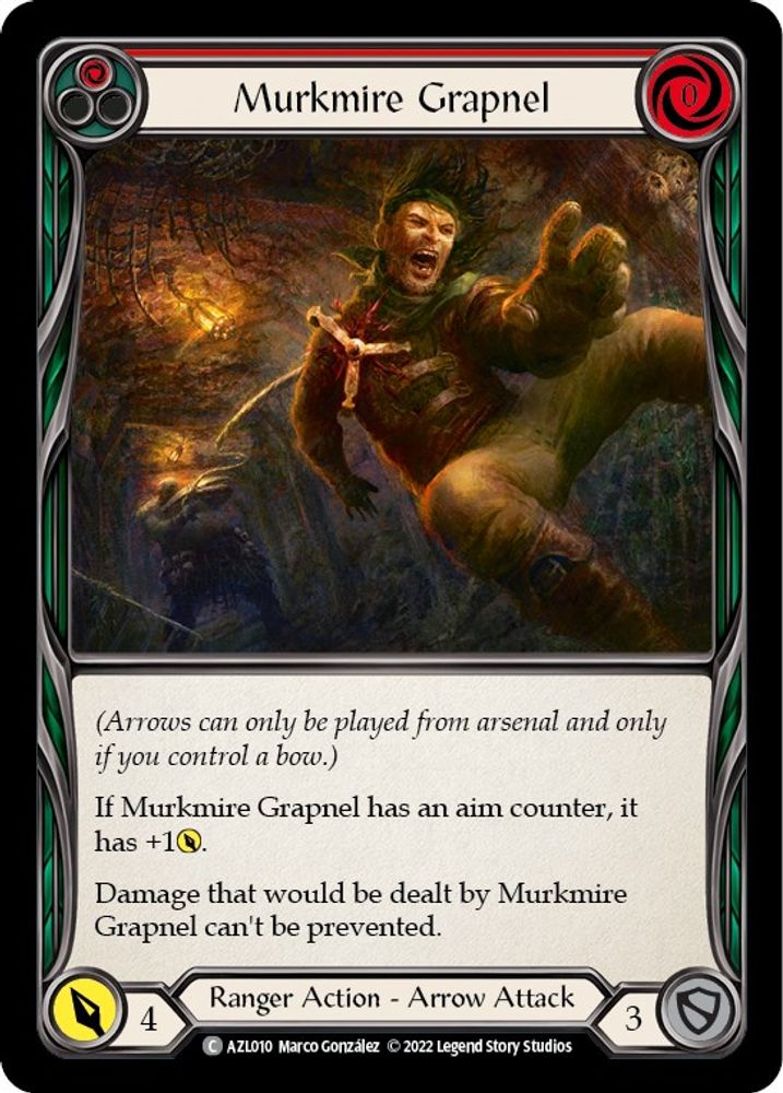 Murkmire Grapnel (Red), Standard, front