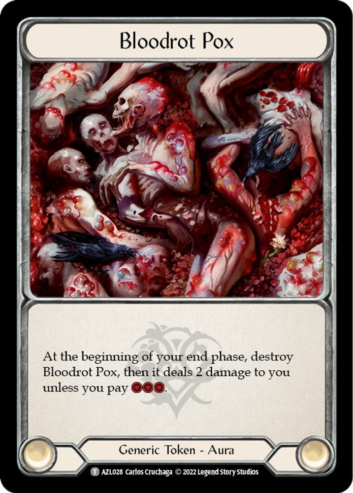 Bloodrot Pox, Standard, front
