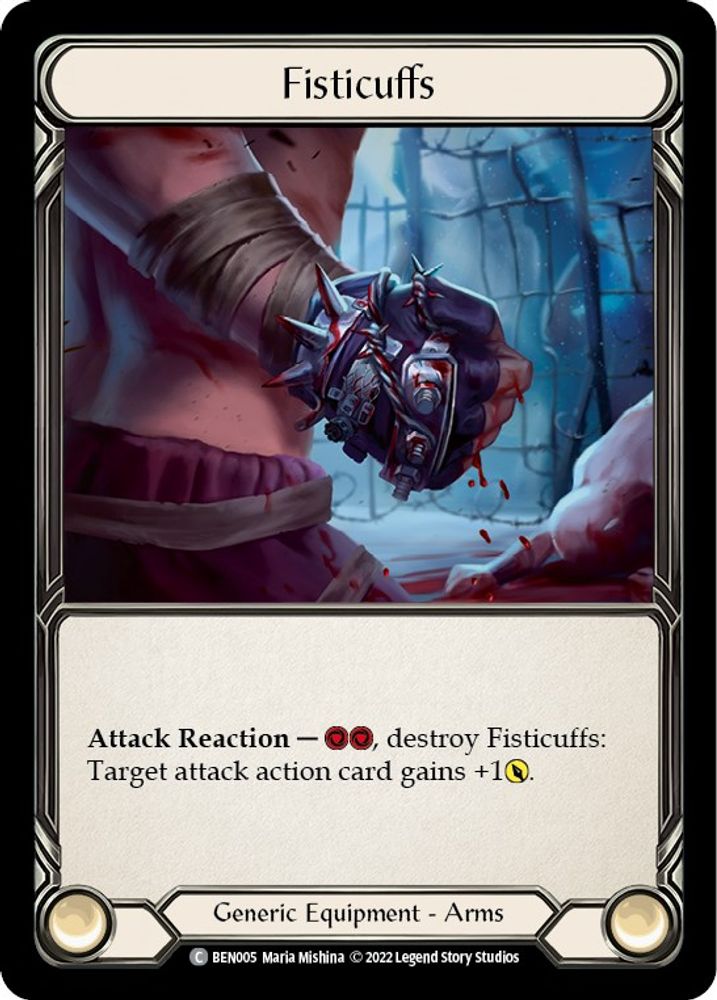 Fisticuffs, Standard, front