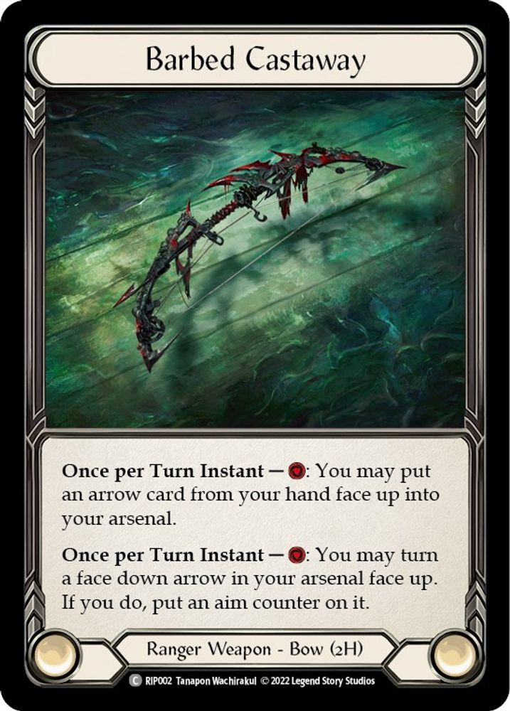 Barbed Castaway, Standard, front