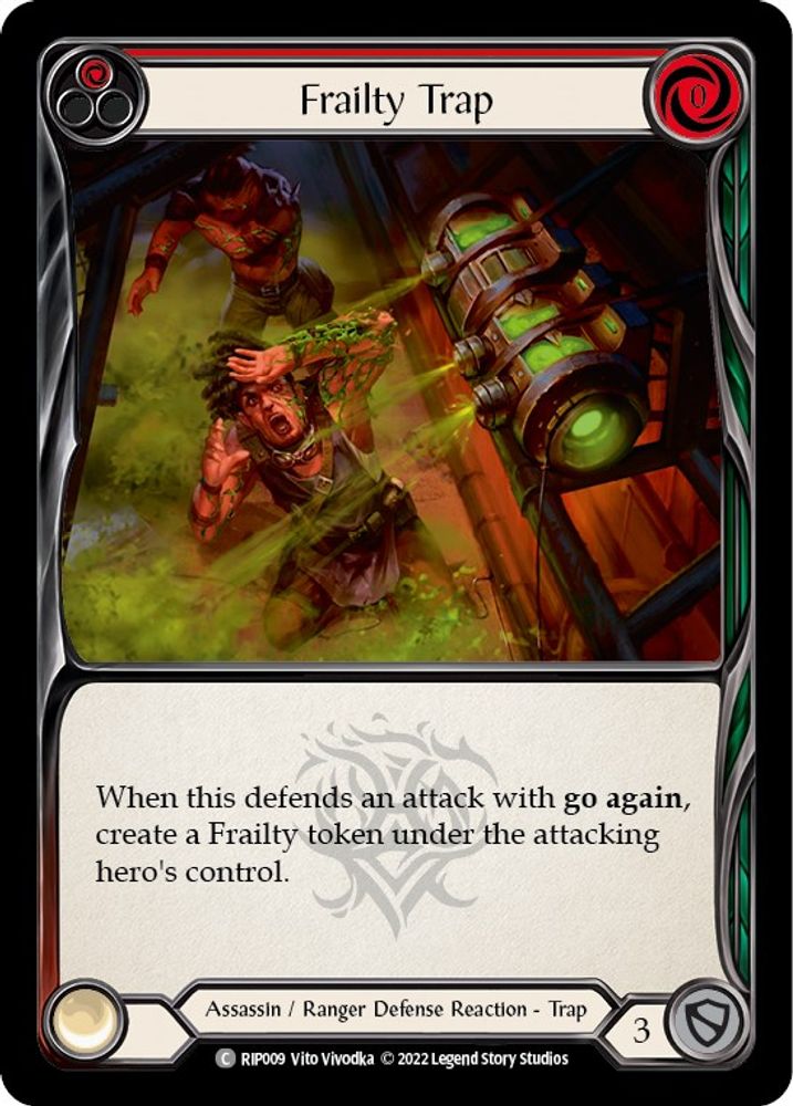 Frailty Trap (Red), Standard, front