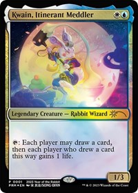 Kwain, Itinerant Meddler (Year of the Rabbit 2023), Unique and Miscellaneous Promos