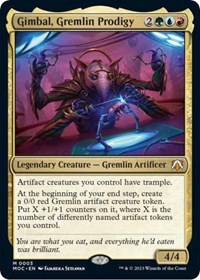 Gimbal, Gremlin Prodigy, Commander: March of the Machine
