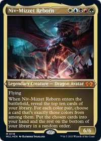Niv-Mizzet Reborn (Foil Etched), March of the Machine: Multiverse Legends