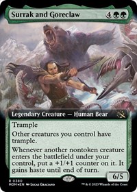 Surrak and Goreclaw (Extended Art), March of the Machine