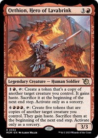 Orthion, Hero of Lavabrink, March of the Machine