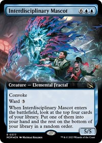 Interdisciplinary Mascot (Extended Art), March of the Machine