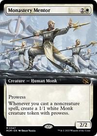 Monastery Mentor (Extended Art), March of the Machine