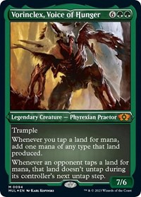 Vorinclex, Voice of Hunger (Foil Etched), March of the Machine: Multiverse Legends