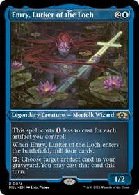 Emry, Lurker of the Loch (Foil Etched), March of the Machine: Multiverse Legends