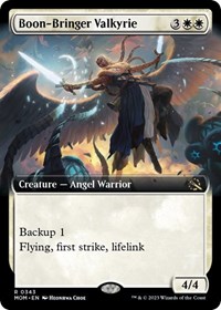 Boon-Bringer Valkyrie (Extended Art), March of the Machine