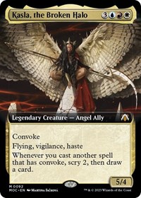 Kasla, the Broken Halo (Extended Art), Commander: March of the Machine