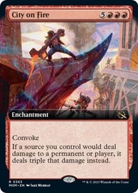 City on Fire (Extended Art), March of the Machine