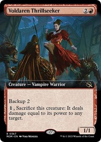 Voldaren Thrillseeker (Extended Art), March of the Machine