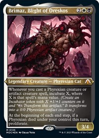 Brimaz, Blight of Oreskos (Display Commander) - Thick Stock, Commander: March of the Machine